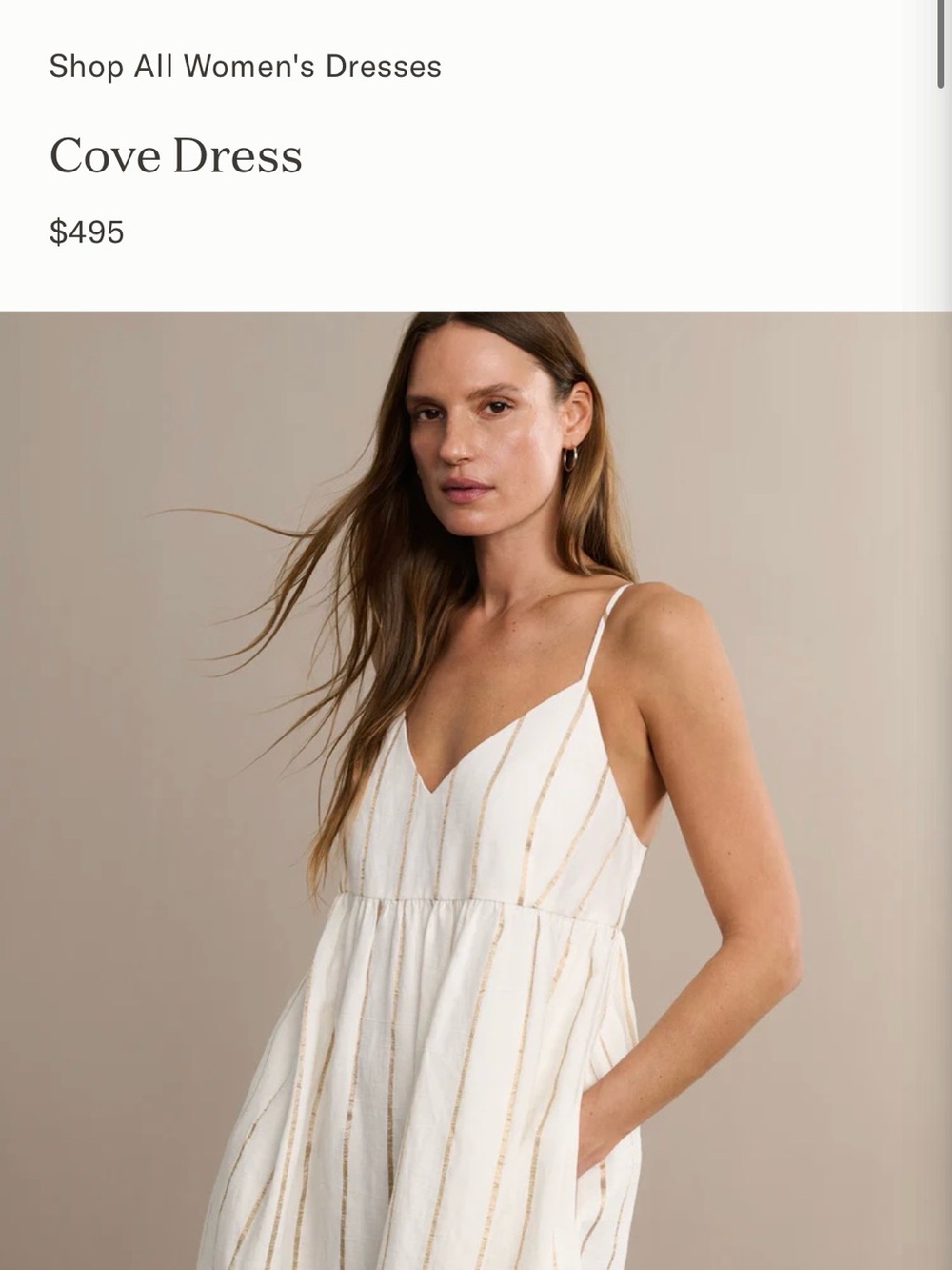 Jenni Kayne Linen Cove Dress
